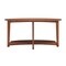 Alaterre Furniture Monterey 60"L Console/Media Mid-Century Modern Wood Table, Warm Chestnut ANMT1070 - alternate 6